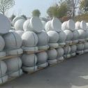 阜新 白麻花岗岩石材圆球，石球，挡车球，隔离球，景观石球，风水球等