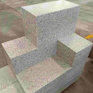 阜新 白麻花岗岩荔枝面地铺石