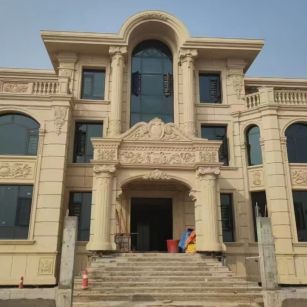 阜新 黄金麻花岗岩别墅外墙干挂