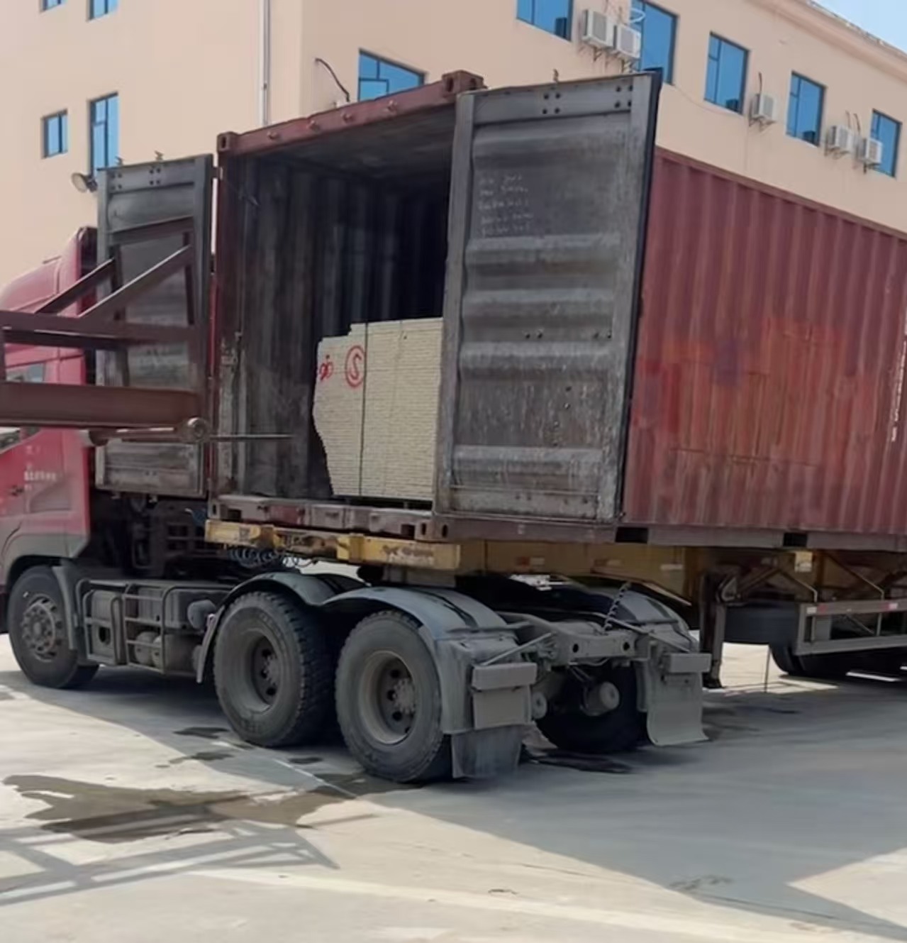 阜新 黄金麻荔枝面毛板