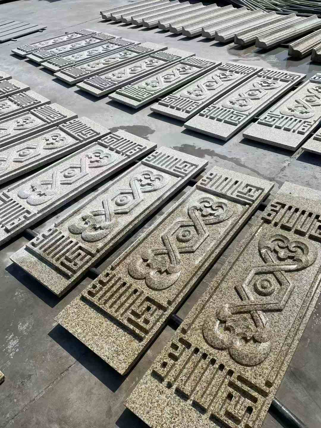 阜新 黄金麻花岗岩外墙雕刻板