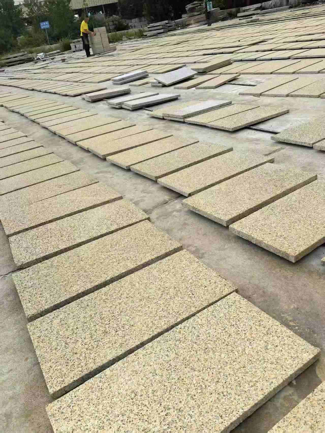 阜新 黄金麻荔枝地铺石面排板