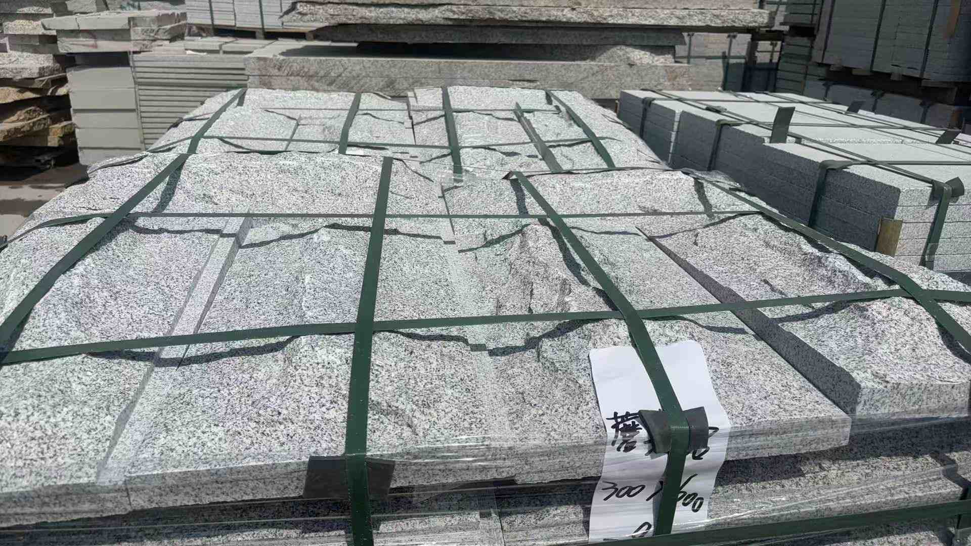 阜新 芝麻白蘑菇石成品