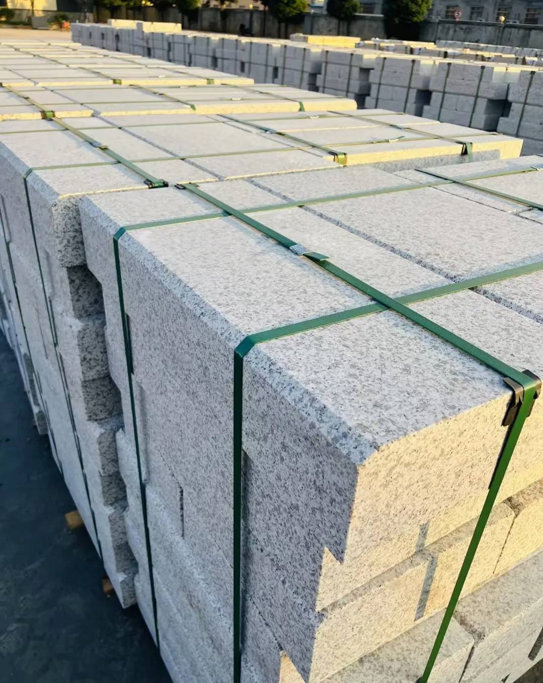 阜新 白麻花岗岩路沿石，马路牙子，路缘石，平石，立缘石等